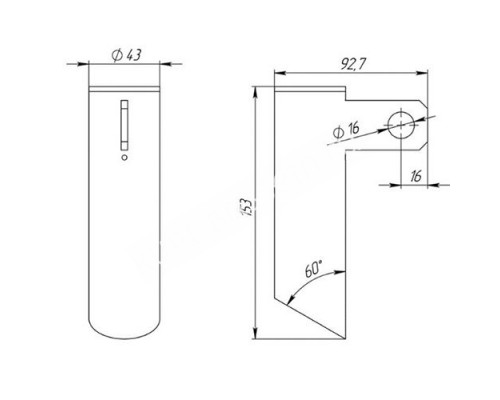 Канатодержатель для переливного бассейна Aquaviva
