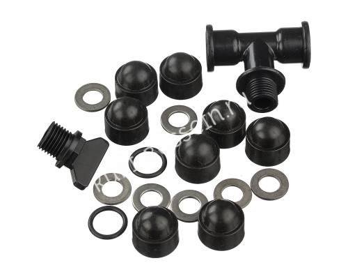 Гайка, шайба, колпачок крышки (комплект 8 шт.) RRFI0024.00R