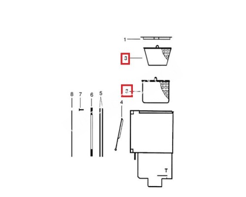 Корзина для скиммеров Hayward SP1084 и SP1085 (SPX1082CA)