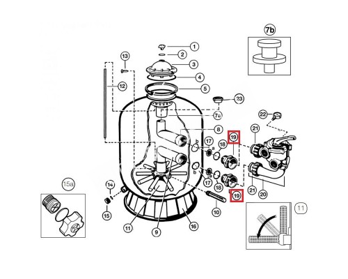 Муфта Hayward SX311F