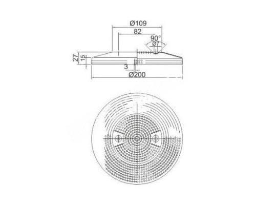 Накладка сетчатая Fitstar 8671520 для водозаборов O 200 мм
