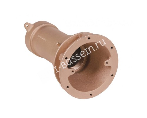 Проход стеновой Fitstar 3021051 из бронзы, ВР 2"/1 1/2",240 мм, для морской воды