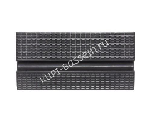 Поручень бортовой SertekPool 12.5х25 антрацит