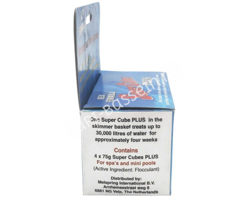 Флокулянт в гелевых блоках Melpool Super Cubes, 4x75 г Флокулянт в гелевых блоках Melpool Super Cubes, 4x75 г