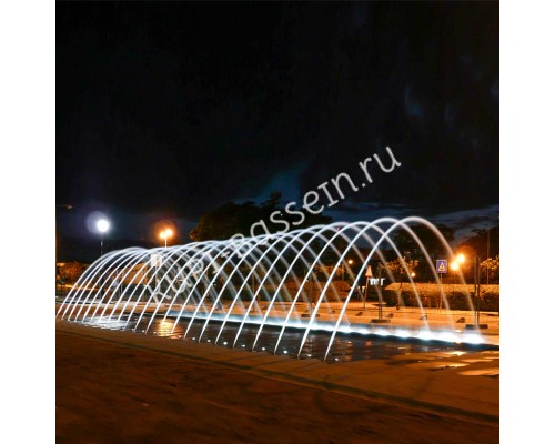 Ламинарная струя AquaViva с LED RGB подсветкой (1-2.5 м)