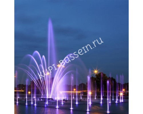 Прожектор для фонтана и бассейна AquaViva LED 9W RGB IP68 38 мм Прожектор для фонтана и бассейна AquaViva LED 9W RGB IP68 38 мм