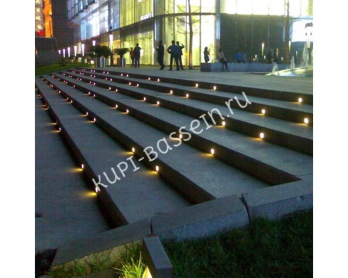Прожектор в террасу AquaViva LED 3led 3W 12V AC/DC Белый теплый для бассейна Прожектор в террасу AquaViva LED 3led 3W 12V AC/DC Белый теплый для бассейна
