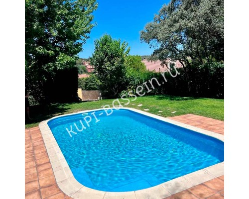 Лайнер Cefil Touch Onyx Hawai для бассейна 1.65x25м (голубой сланец)