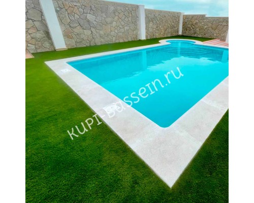 Лайнер Cefil Touch Onyx Hawai для бассейна 1.65x25м (голубой сланец)