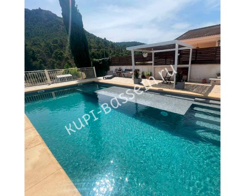 Лайнер Cefil Touch Onyx Manhattan 1.65x25m для бассейна (41,25м.кв)