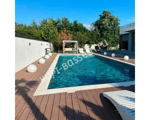 Лайнер Cefil Touch Onyx Manhattan 1.65x25m для бассейна (41,25м.кв)