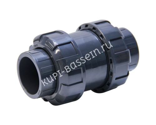 Обратный клапан пружинный d50 уплотнение EPDM AQUAVIVA