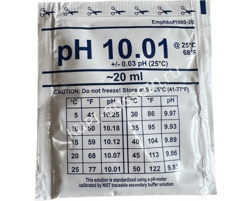 Калибровочный раствор pH 10.01 20ml