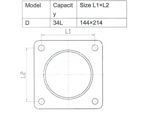 Душ солнечный AquaViva 70534 34 л