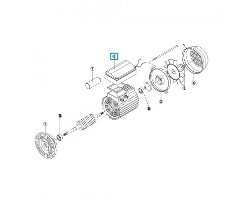 Коробка подключения Kripsol OK / CK / KSE / EP / KNG 71 RMOT0006.02R