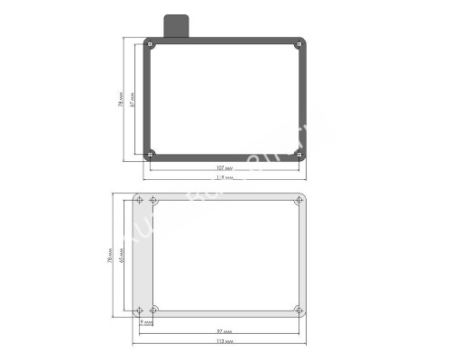 Коробка подключения Kripsol OK / CK / KSE / EP / KNG 71 RMOT0006.02R