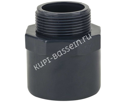 Муфта ПВХ Era USM00140/50 редукционная, с наружной резьбой d40x50x1-1/2" Муфта ПВХ Era USM00140/50 редукционная, с наружной резьбой d40x50x1-1/2"