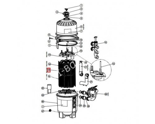 Фильтрующий элемент Hayward (DEX7200DS)