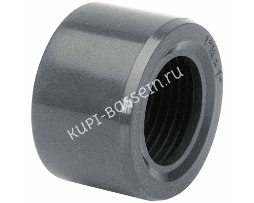Редукционное кольцо ПВХ Effast RGRRCG032C с резьбой, d32х3/4" мм Редукционное кольцо ПВХ Effast RGRRCG032C с резьбой, d32х3/4" мм