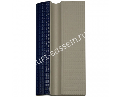 Плитка керамическая бордюрная Aquaviva с поручнем, 240х115х30 мм