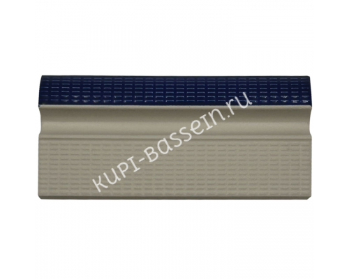 Плитка керамическая бордюрная Aquaviva с поручнем, 240х115х30 мм