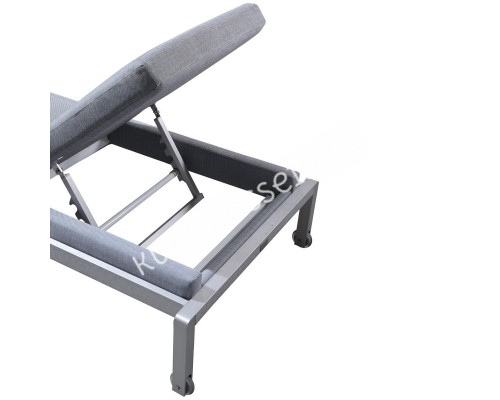 Шезлонг Aquaviva Oslo Серый микс 780*1980*330