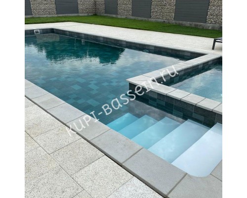 Лайнер Cefil Touch VULCANO (плитка) 1.65x25m (41,25м.кв) для бассейна Лайнер Cefil Touch VULCANO (плитка) 1.65x25m (41,25м.кв) для бассейна