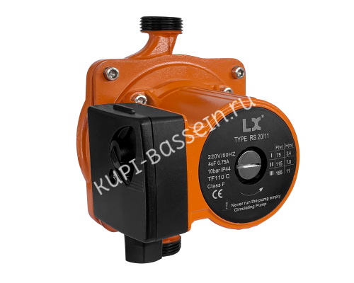 Насос AquaViva LX GPD20-5S-130 (220V/50Hz; 90W; Qmax 2,5m3/h; Hmax 5m)