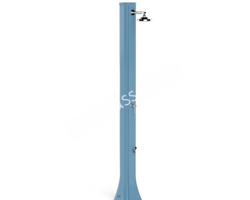 Душ солнечный AquaViva Big Happy Five 36л Blue с мойкой для ног для бассейна