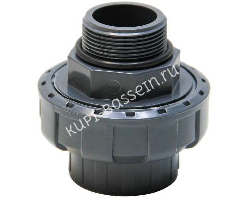 Муфта разборная переходная HР d32x1" AQUAVIVA для бассейна Муфта разборная переходная HР d32x1" AQUAVIVA для бассейна