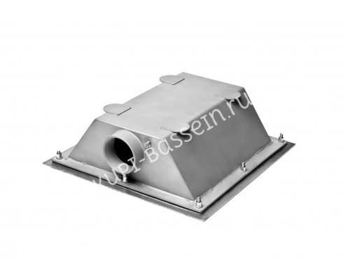 Плато аэромассажное квадратное 600х600 AISI304, лайнер Россия