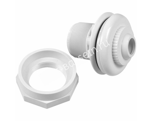 Форсунка универсальная стеновая Hayward SP1411E19E, 25mm с контргайкой Форсунка универсальная стеновая Hayward SP1411E19E, 25mm с контргайкой