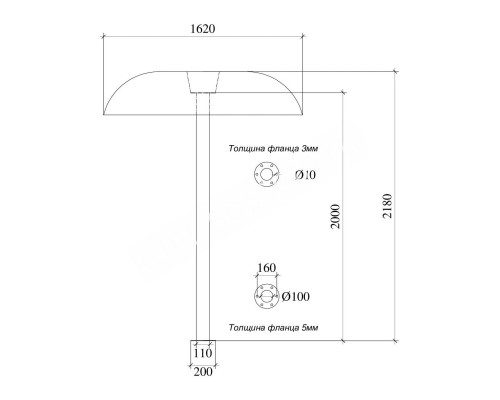 Водный аттракцион Гриб Aquaviva