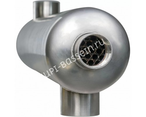 Теплообменник AquaViva Twist Titanium 175 кВт для бассейна