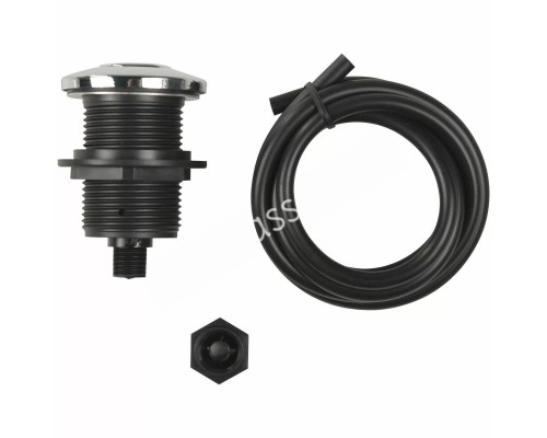 Кнопка пневмо 40мм, хромированная