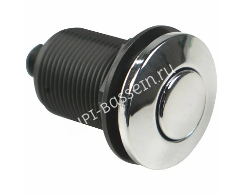 Кнопка пневмо 40мм, хромированная