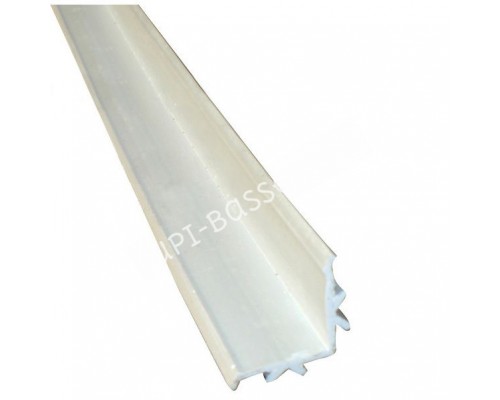 L профиль AquaViva для переливной решетки Classik 2 m*25мм