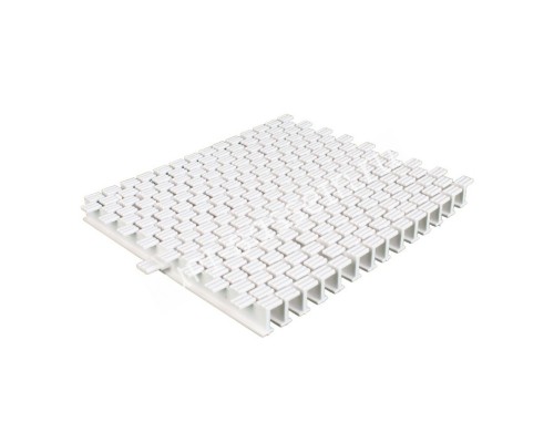 Переливная решетка 1-е. соед. AquaViva 245*25mm Square 50 шт/1м. пог