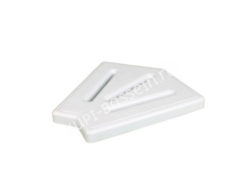 Угловой элемент AquaViva 45 градусов 195*25mm для бассейна