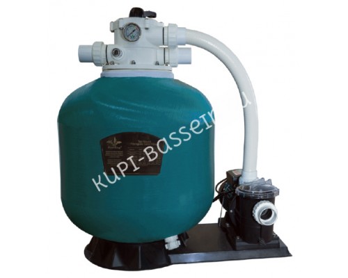 Моноблок KB400 для бассейна, d.400мм, 6 м?/час (фильтр KP400+ насос STP50)