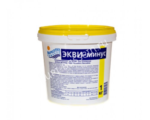ЭКВИ-минус (рН-минус) гранулы ведро 1 кг (б.) /(1уп=12шт) ЭКВИ-минус (рН-минус) гранулы ведро 1 кг (б.) /(1уп=12шт)