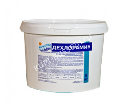 ДЕХЛОРАМИН (гранулы) 5 кг ведро (б.) /(1уп=2шт) для бассейна ДЕХЛОРАМИН (гранулы) 5 кг ведро (б.) /(1уп=2шт) для бассейна