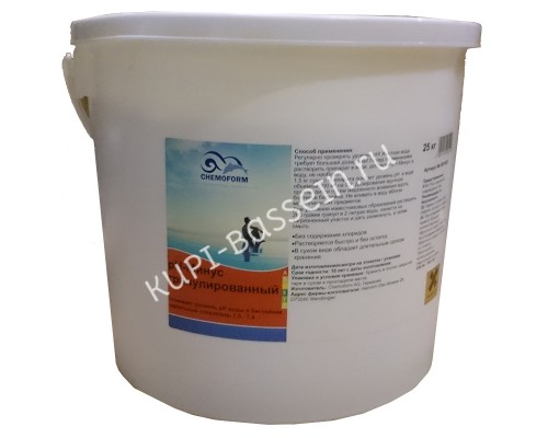 Уменьшитель уровня pH- 25 кг в гранулах Chemoform для бассейна Уменьшитель уровня pH- 25 кг в гранулах Chemoform для бассейна