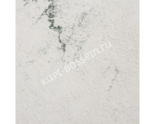 Пленка ПВХ 1,65х25,00м Haogenplast StoneFlex для бассейна, белый мрамор-3D
