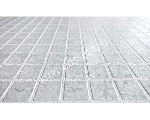 Пленка ПВХ 1,65х21,00м Alkorplan-Ceramics для бассейна, светло-серая 3D Пленка ПВХ 1,65х21,00м Alkorplan-Ceramics для бассейна, светло-серая 3D