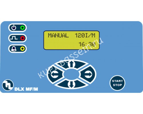 Насос дозир. мембранный DLX-MF/M 05 л/ч 07 бар (5-7/6-5/8-2) PVDF для бассейна Насос дозир. мембранный DLX-MF/M 05 л/ч 07 бар (5-7/6-5/8-2) PVDF для бассейна