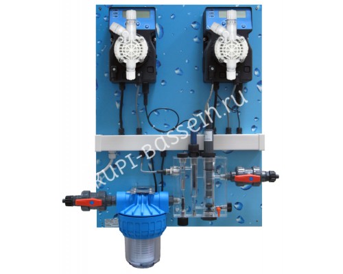 Авт.станция дозир и контр. POOL GUARD 3 (PH/CL) PANEL(SONDA CL) для бассейна Авт.станция дозир и контр. POOL GUARD 3 (PH/CL) PANEL(SONDA CL) для бассейна