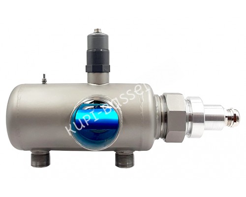 Ультрафиолетовая установка UVM-600 для бассейна, 30 м3/ч, 0,6кВт, AISI-316