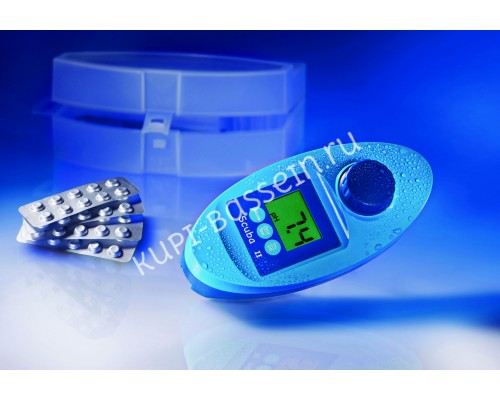 Тестер электронный Lovibond SCUBA II 4в1( Cl/Rx/PH/CyA- циануровую кислоту/TA-щелочность) Тестер электронный Lovibond SCUBA II 4в1( Cl/Rx/PH/CyA- циануровую кислоту/TA-щелочность)