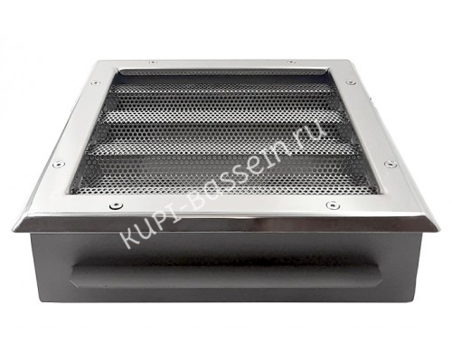 Водозабор с сетчатой крышкой 480x400х140 для бассейна нерж. AISI-304
